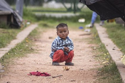 Un niño del pueblo emberá en Bogotá, Colombia. - Daniel Garzon Herazo/ZUMA Wire/d / DPA - Archivo