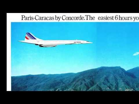 El Concorde llega a Caracas, en 1976. La democracia venezolana ya era reconocida en el mundo.