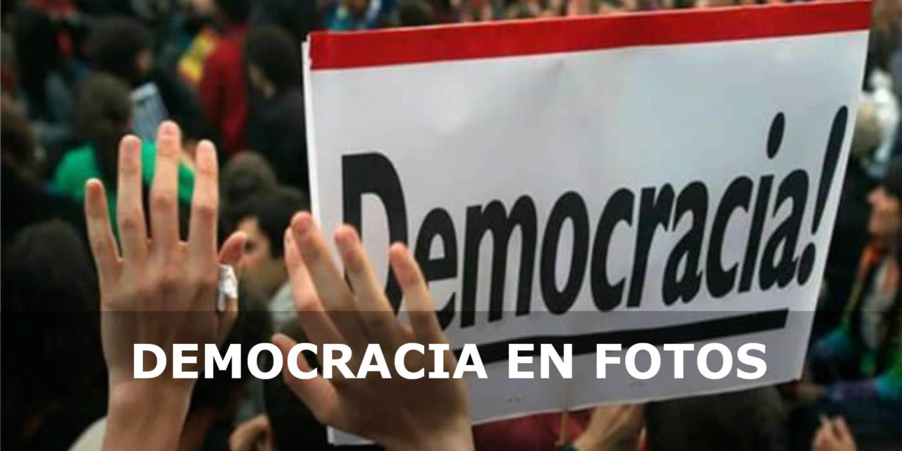 DEMOCRACIA EN FOTOS