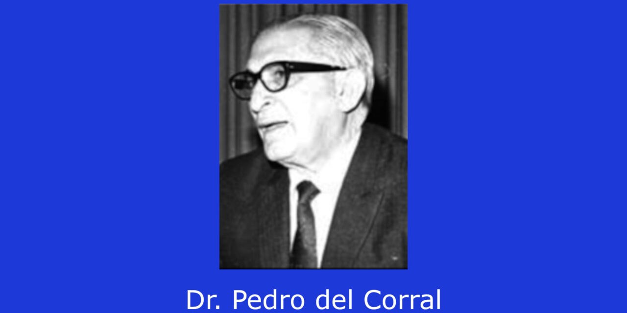 PALABRAS DE DON PEDRO DEL CORRAL
