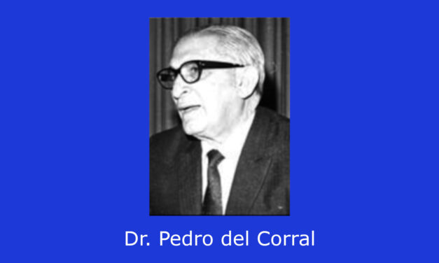 PALABRAS DE DON PEDRO DEL CORRAL