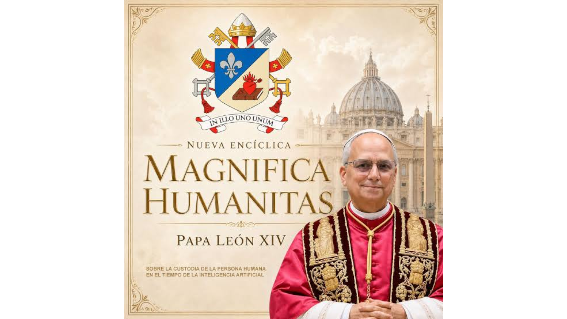 LA HUMANIDAD FRENTE AL ESPEJO DIGITAL: LA ADVERTENCIA DEL PAPA LEÓN XIV